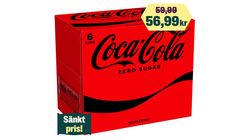 Coca-Cola Zero 330ml 6-Pack 