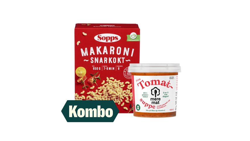 Tomatsuppe & Makaroni