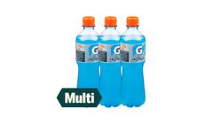 3 x Gatorade Cool Blue Flaske 0.5l
