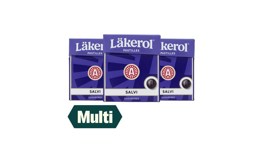3 x Läkerol Salvi 25g