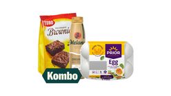 Toro Brownies, Flytende Melange & Egg