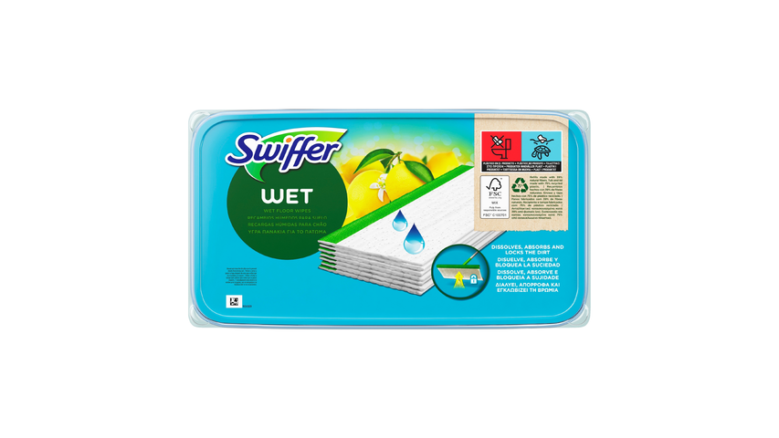 Swiffer Golvmopp Våtrefill 12st