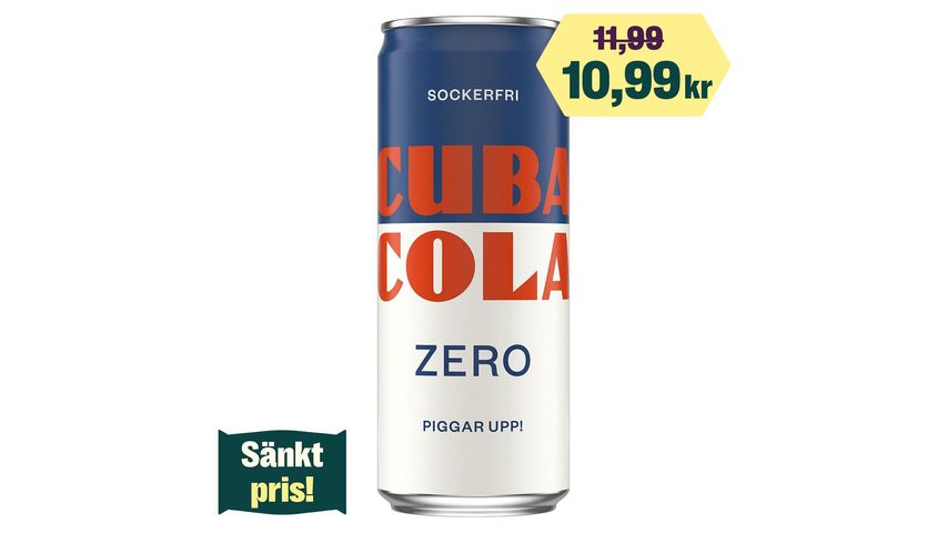 Cuba Cola Zero 33cl