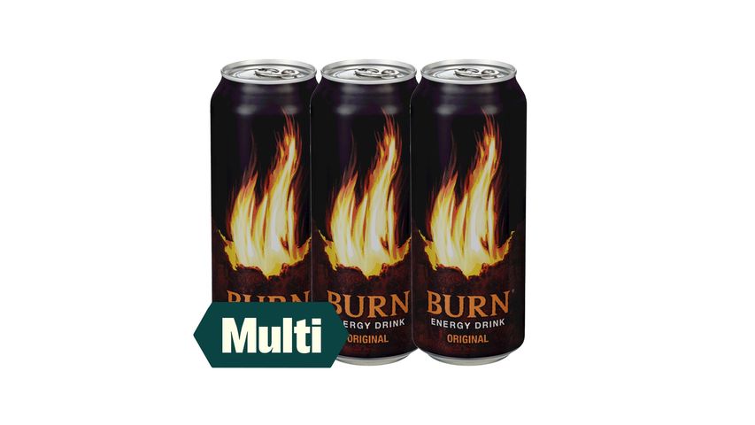3 x Burn Original 0.5l