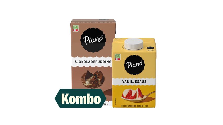 Sjokoladepudding & Vaniljesaus