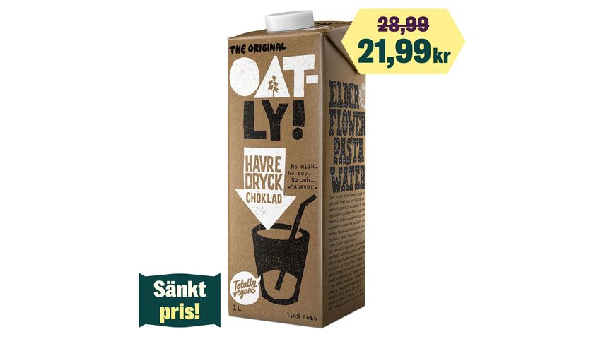 Oatly Oat Drink Chocolate 1l