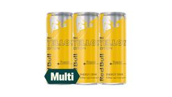 3 x Red Bull Energidrikk Yellow Edition Tropical 250ml