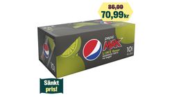 Pepsi Kolsyrad Läskedryck 330ml 10-p