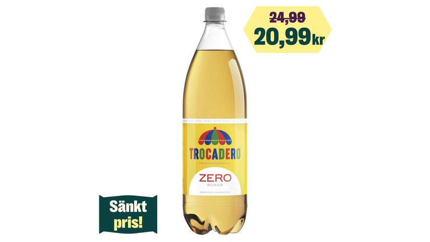 Trocadero Zero Läsk 1.5l