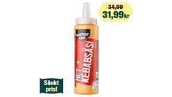 Schysst Käk Hot Kebab Sauce 250ml