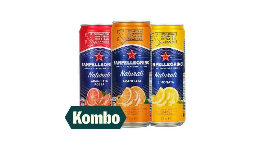 San Pellegrino Araciata, Limonata & Aranciata Rossa