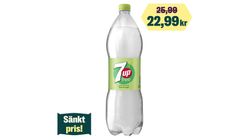 7Up Kolsyrad Sockerfri Läskedryck 1.5l