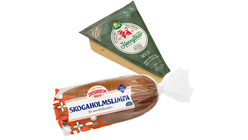 Skogaholm with cheese