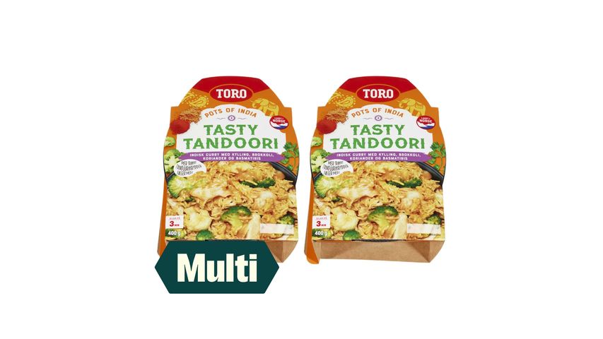 2 x Toro Tasty Tandoori 400g