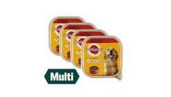 4 x Pedigree Classics Oksekjøtt & Lever 300g
