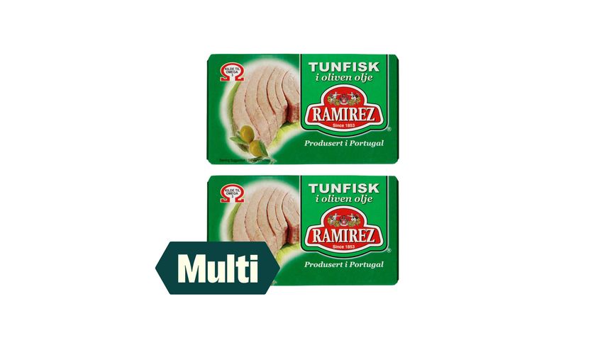 2 x Ramirez Tunfisk i Olivenolje 120g