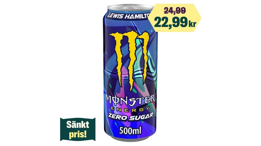 Monster Energy Energidry Lewis Hamilton Zero Sugar 500ml