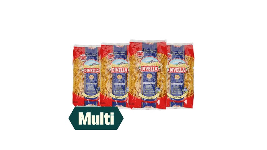 4 x Divella Fusuli 500g