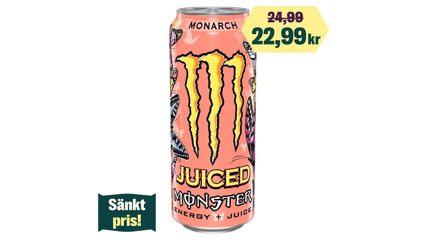 Monster Energidryck Monarch 500ml