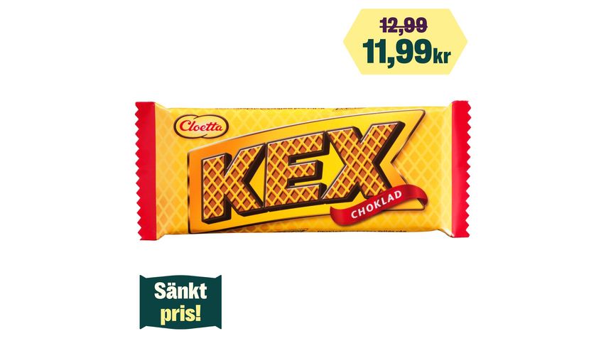 Cloetta Chokladkaka Kexchoklad Original 60g