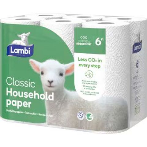 Lambi Household paper Classic 6-p