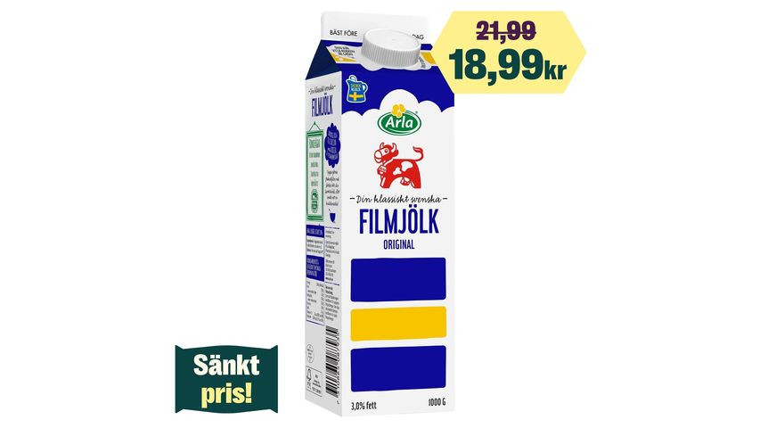 Arla Ko Filmjölk 1l