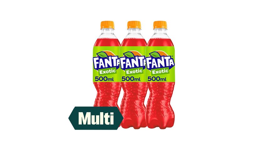3 x Fanta Exotic 0.5l