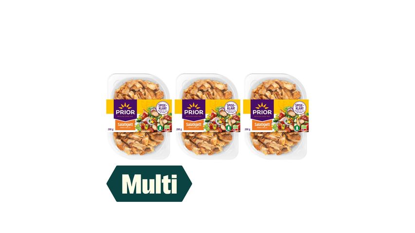 3 x Prior Kylling Salatkjøtt Grillet 200g