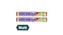 2 x Mentos Frukt 37.5g