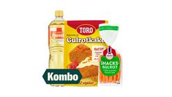 Gulrotkake mix, Knaskegulrot & Rapsolje