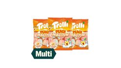 3 x Trolli Peach Mallow 150g