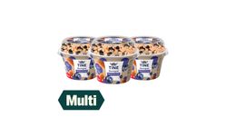 3 x TINE Havregrøt Mandler & Blåbær 170g