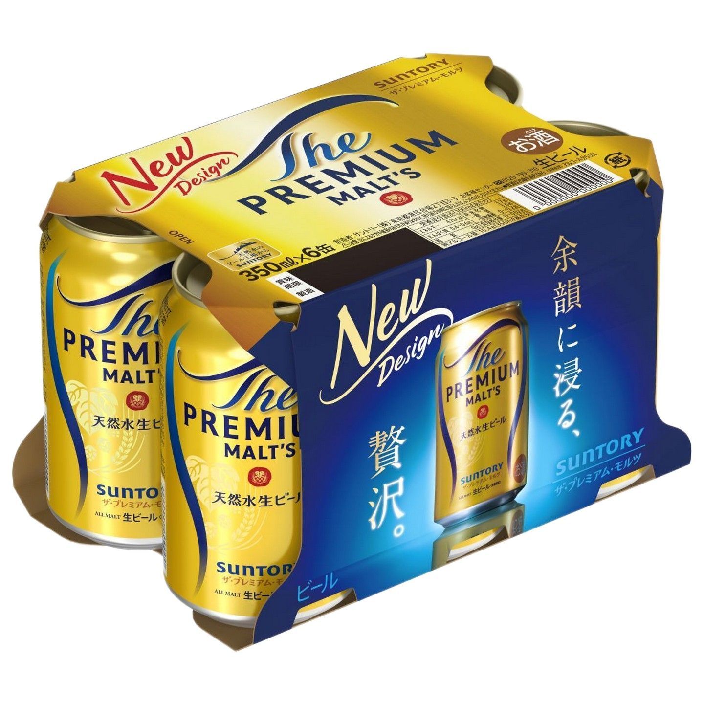 辻ちゃん　The PREMIUM MALTS 350ml缶 36本 Suntory The Premium Malt's Canned Beer 350ml x6 (The new and