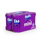 Fanta Grape Flavoured Soda 6 x 200ml