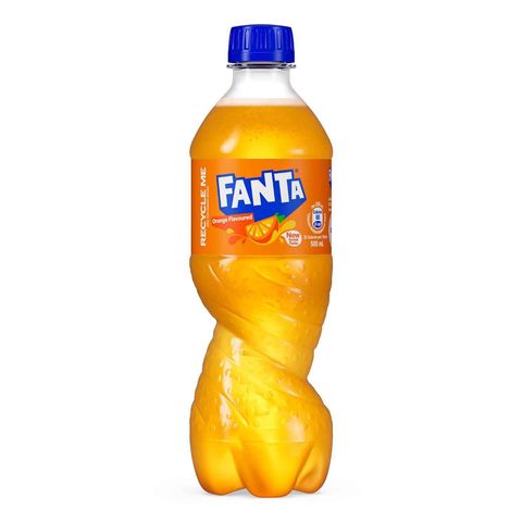 Fanta Orange Flavoured Soda 500ml