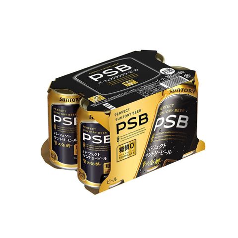 Buy Suntory Perfect Santory Sugar Free Canned Beer 350ml x6 - Main Image