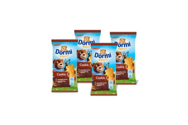 4x Dörmi Soft Sponge Cake Filled with Chocolate Cream 30 g