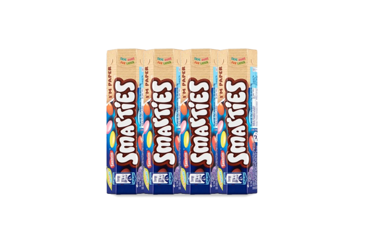 4x Smarties tejcsokoládé drazsé cukorbevonattal 38 g