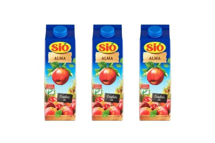 3x Sió Apple Drink 1 l