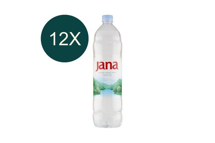 12x Jana természetes szénsavmentes ásványvíz 1,5 l