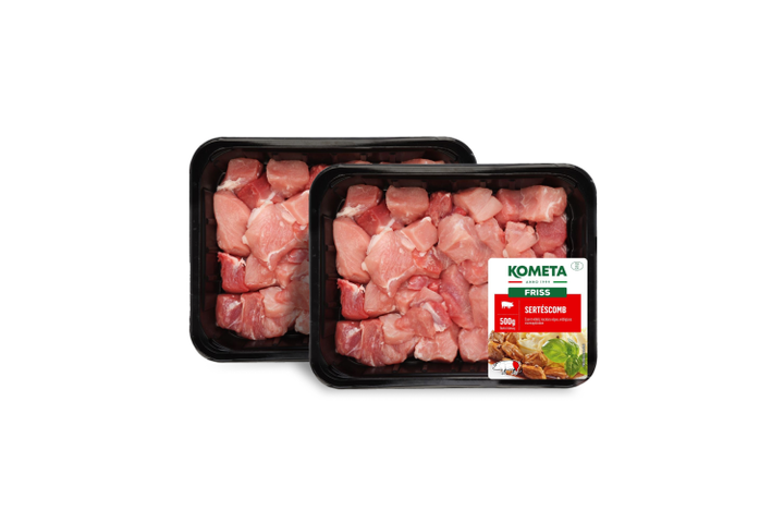 2x Kometa Fresh Diced Pork Thigh without Bones 500 g