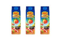 3x Sió Peach Drink 1 l