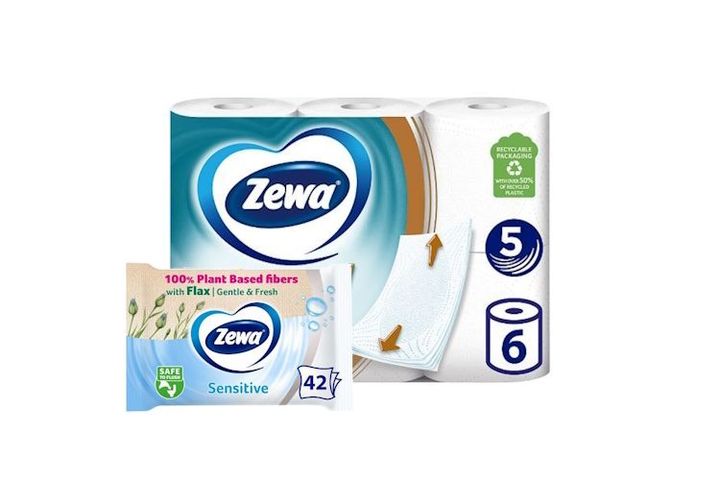 Zewa Just1 Sensitive csomag