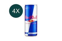 4x Red Bull magas koffeintartalmú szénsavas energiaital 250 ml 