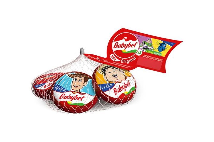 Babybel Mini Original zsíros félkemény sajt viaszbevonatban 3 x 20 g (60 g)