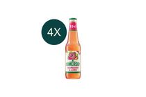 4x Somersby Raspberry & Lime cider almalé alapú szénsavas alkoholos ital 4,5% 0,33 l