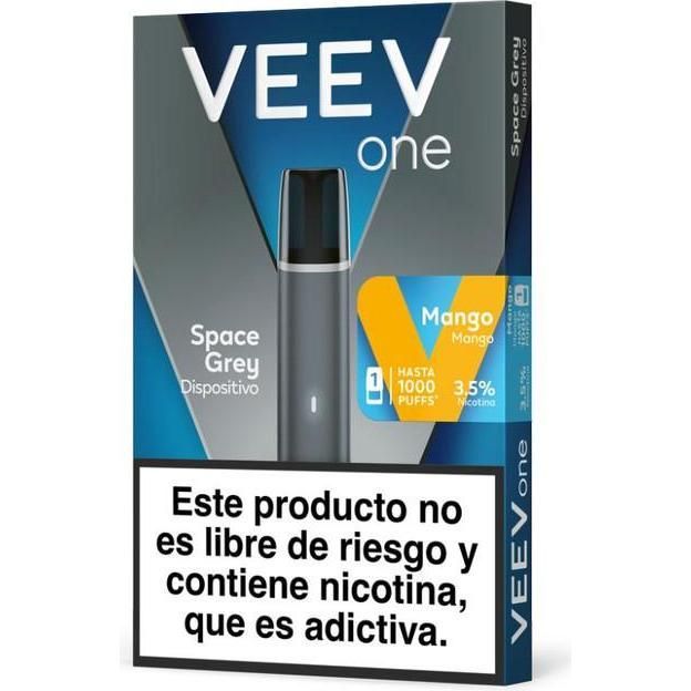 Dispositivo Veev One Space Grey + Vape 1000 Puffs Mango