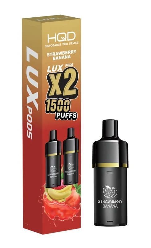 Hqd Lux Starter Kit Pod Strawberry Banana 1Und