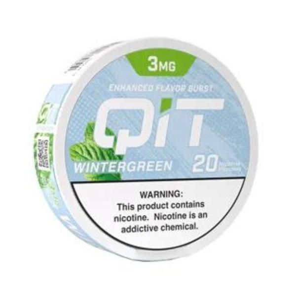 Pouches Qit Wintergreen 3 De Nicotina 1 Unidad