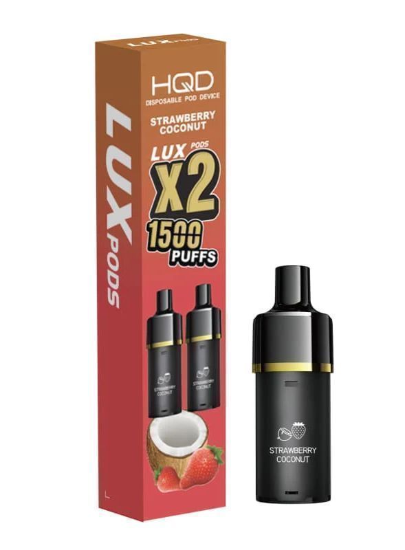 Hqd Lux Starter Kit Pod Strawberry Coconut 1Und